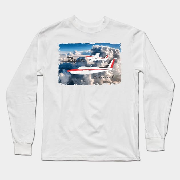 Piper Comanche Long Sleeve T-Shirt by GregThompson